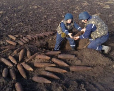 Под Кривым Рогом обнаружили крупную партию боеприпасов