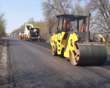 Ремонт трассы Днепр-Кривой Рог добрался до Авдотевки