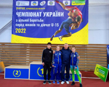 Криворізькі спортсмени посіли призові місця на чемпіонаті України з вільної боротьби