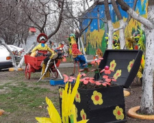 В Кривом Роге продолжает преображаться сквер имени Гутовского (фото)