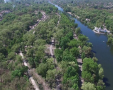 В Гданцевском парке в Кривом Роге появились альтанки