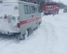 По Днепропетровской области перекрывают трассы