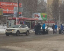 В Кривом Роге столкнулись 3 внедорожника