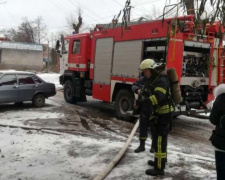 В Кривом Роге горел лицей: детей эвакуировали