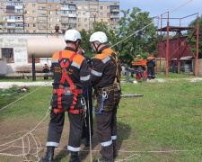 У Кривому Розі проходять змагання з тактико-технічної підготовки гірничорятувальників