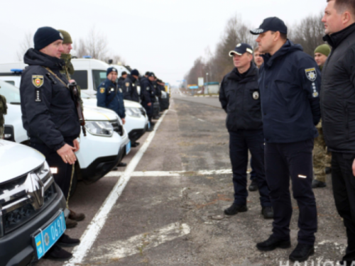 Українські правоохоронці посилюють режим патрулювання українсько-білоруського кордону