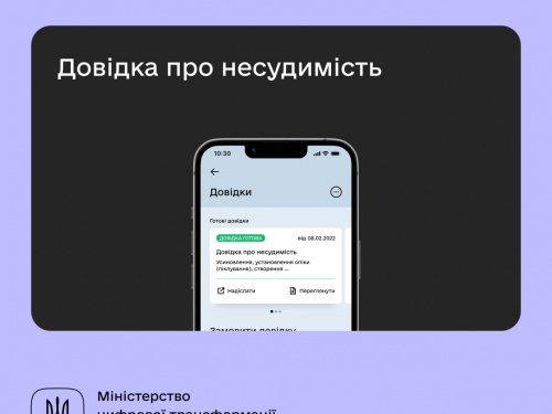 Витяг про несудимість тепер у додатку «Дія»: як отримати документ