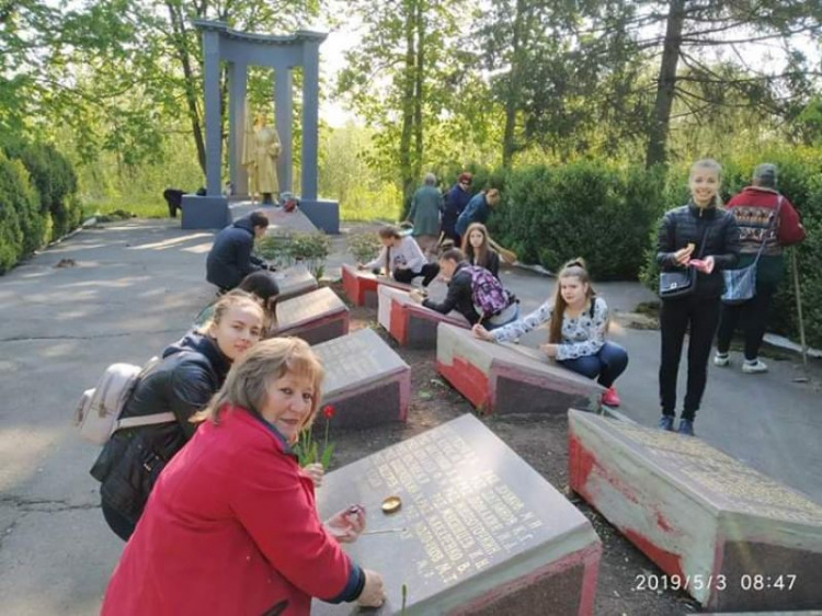 "Память поколений": в Кривом Роге проходит подготовка к празднику Великой Победы (фото)