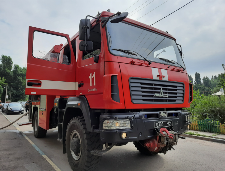 В Інгулецькому районі сталося три пожежі