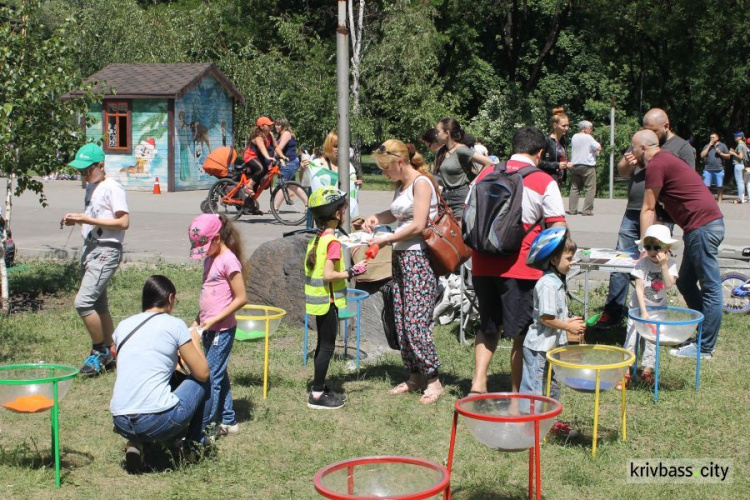 В Кривом Роге состоялись детские велогонки «Чудернацкі перегони» (ФОТО, ВИДЕО)