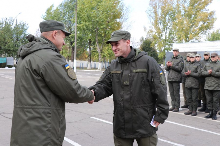 Гвардейцы из Кривого Рога стали "воинами-спортсменами"