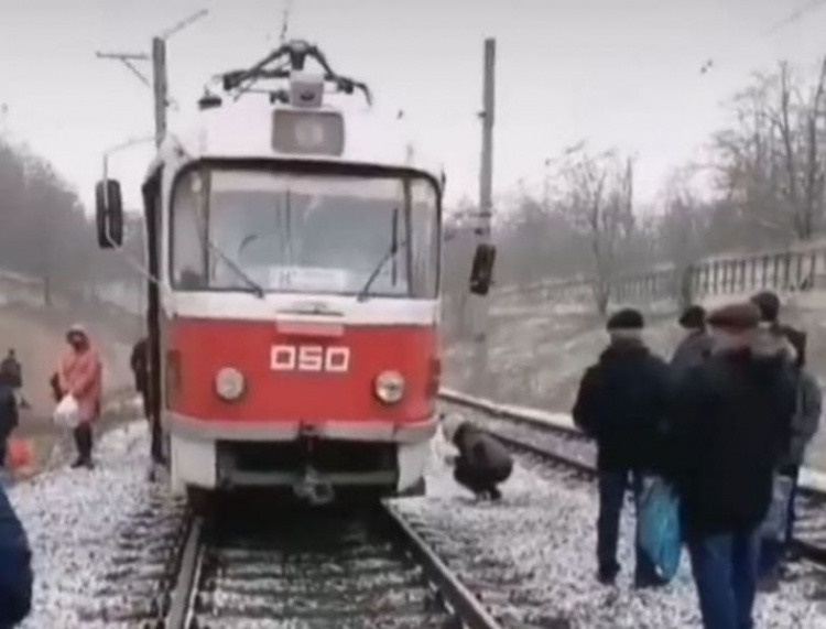 Фото очевидцев происшествия