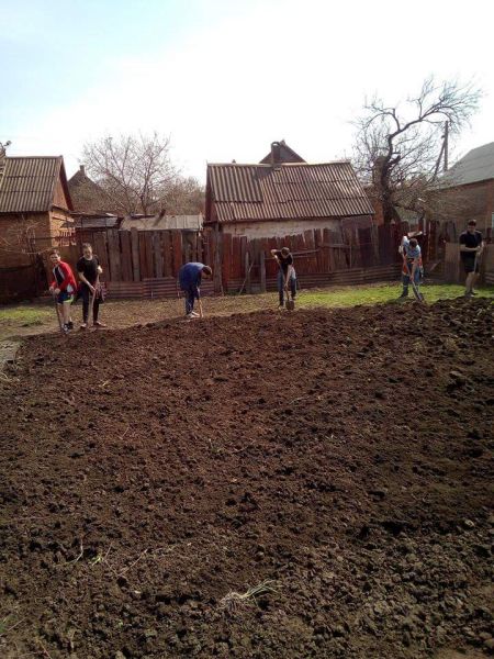 В Кривом Роге организовали акцию "Двор ветерана" (ФОТО)