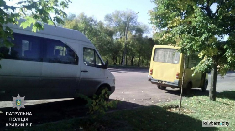 В Кривом Роге копы поймали пьяного водителя автобуса (ФОТО)