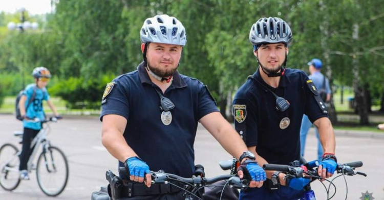 Велопатруль в действии: в Кривом Роге за одну неделю выявлено 50 нарушений (фото)