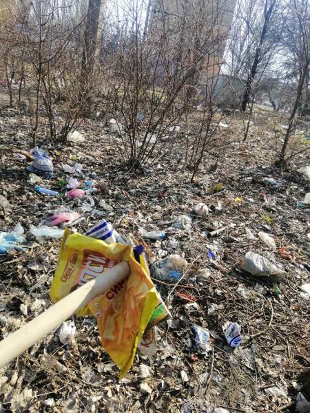 Жители Кривого Рога присоединились к международному флешмобу Trashtag (фото)