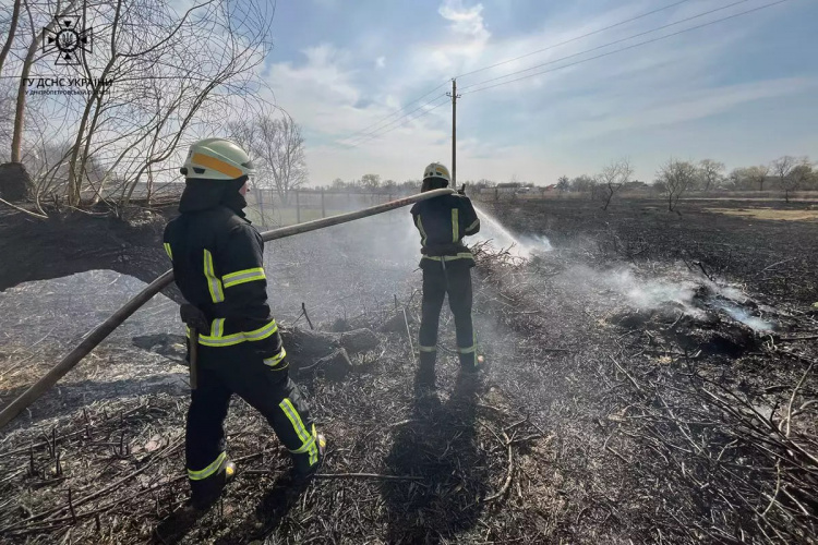 Горить і палає: за добу вогнеборці ліквідували 48 пожеж в екосистемах Дніпропетровщини