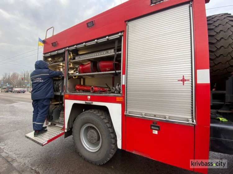 За минулу добу у Кривому Розі сталося кілька пожеж: ДСНС