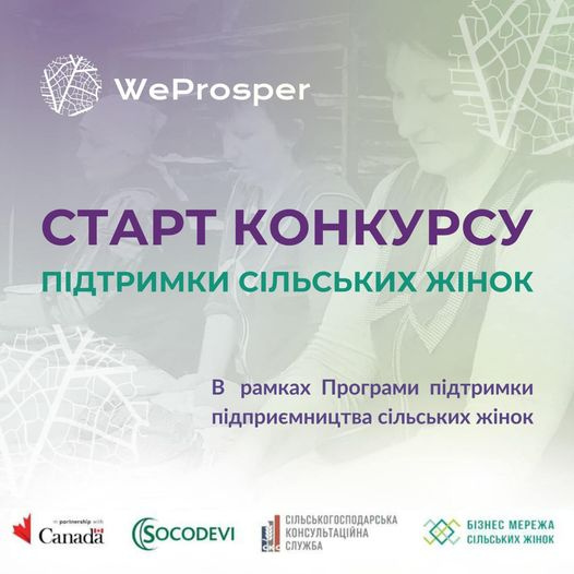 Підтримка жіночого підприємництва: конкурс грантів для мешканок сіл