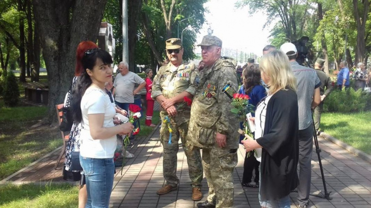 В Кривом Роге почтили память погибших в зоне АТО криворожан