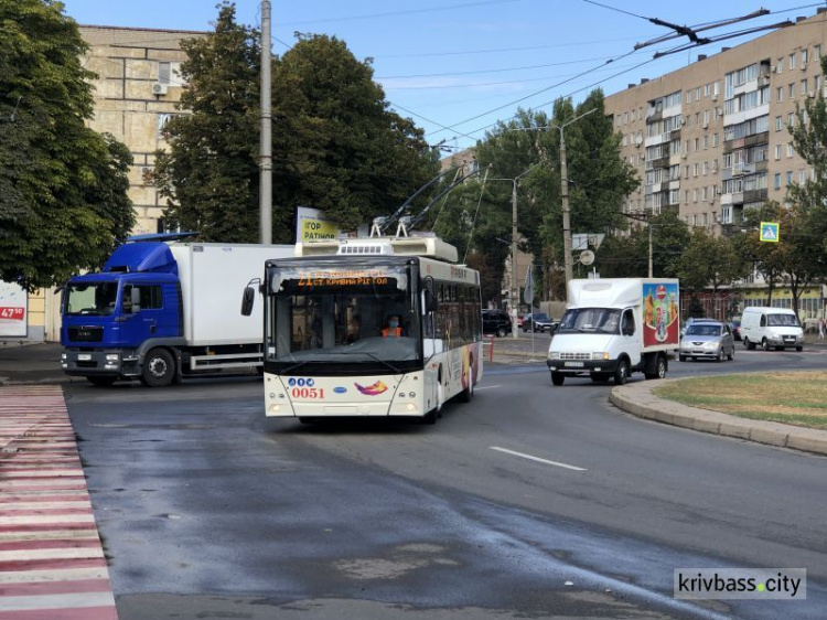 Кривой Рог получил последние 4 новых троллейбуса по программе от ЕБРР