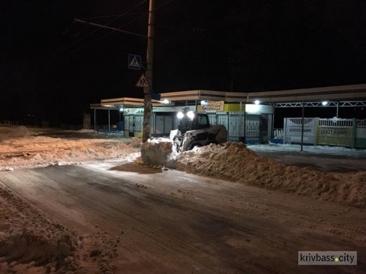 Борьба с непогодой в Кривом Роге: как обстоят дела с расчисткой снега