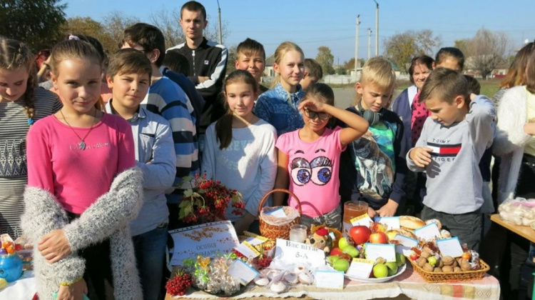 Благотворительная ярмарка: в Кривом Роге ребята одной из школ собирали деньги на лечение 4-летней девочки ( фото)