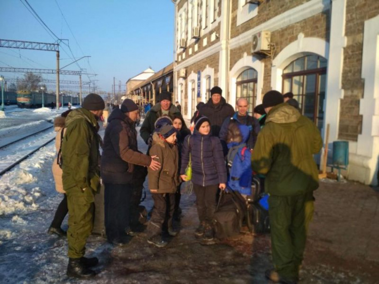 Бойцы АТО из Кривого Рога поехали на реабилитацию в Буковель