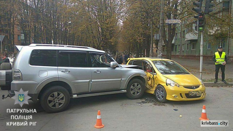 Полиция разыскивает свидетелей ДТП в Металлургическом районе Кривого Рога (ФОТО)