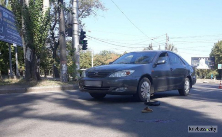 В Кривом Роге пенсионерка угодила под колёса иномарки (ФОТО)