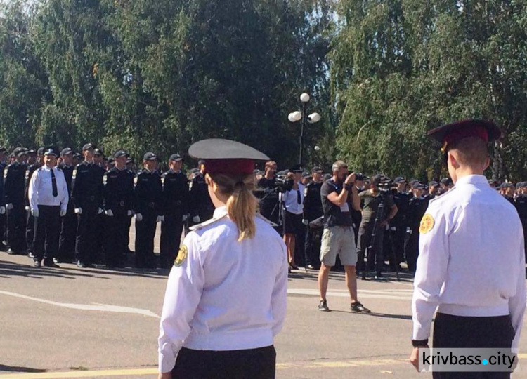 Вступая в ряды курсантов торжественно клянусь..., - в Кривом Роге 125 новобранцев стали курсантами (ФОТО)