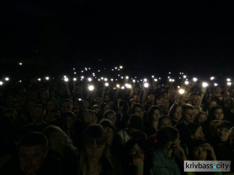 В Кривом Роге концерт группы «Океан Ельзы» собрал более 8 тысяч зрителей (ФОТО)