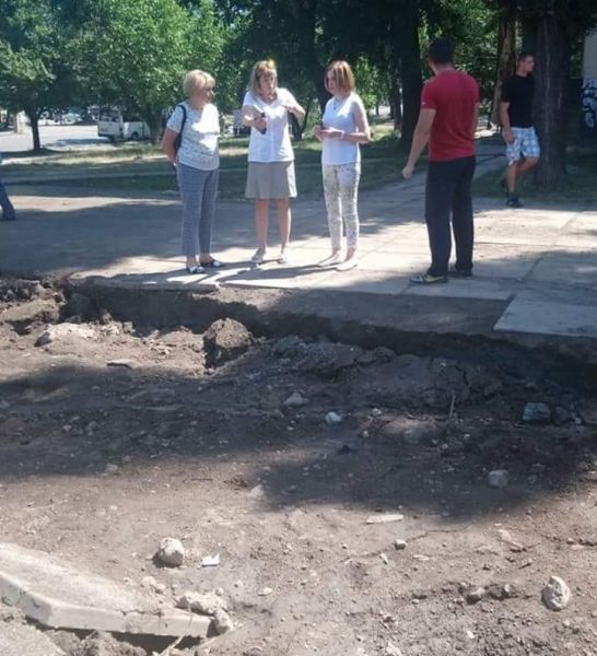 В Кривом Роге конролируют благоустройство после аварийно-ремнотных работ (ФОТО)