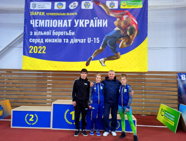 Криворізькі спортсмени посіли призові місця на чемпіонаті України з вільної боротьби