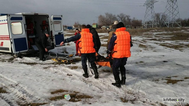 В Кривом Роге тонкий лед унес жизни двоих людей