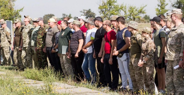 В Кривом Роге состоялись военные сборы