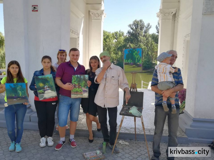 В Кривом Роге прошёл общегородской пленэр «Очаровательная осень – 2017» (ФОТО)