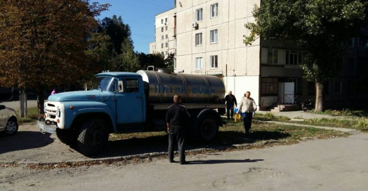 В Покровском районе Кривого Рога организован подвоз питьевой воды (АДРЕС)