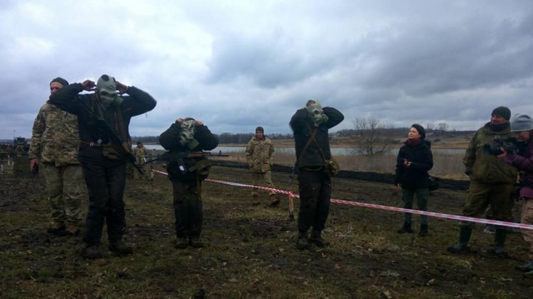 В криворожской 17-й танковой бригаде определили лучший экипаж танка