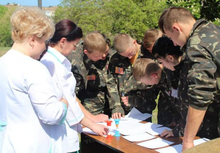 В Кривом Роге прошли городские соревнования Всеукраинского конкурса "Сокол" (ФОТО)