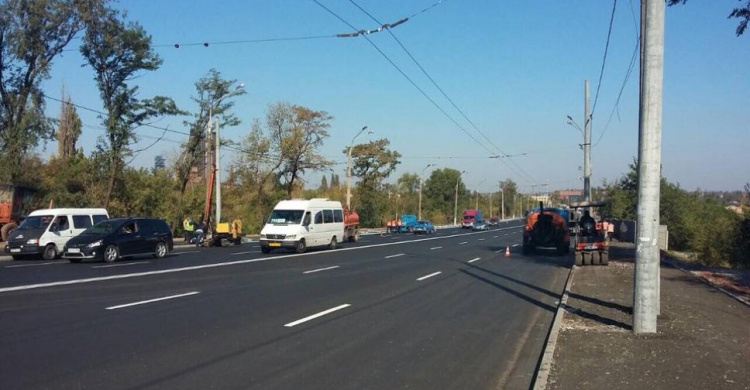 Ремонт по улице Волгоградской в Кривом Роге вышел на финишную прямую (ФОТО)