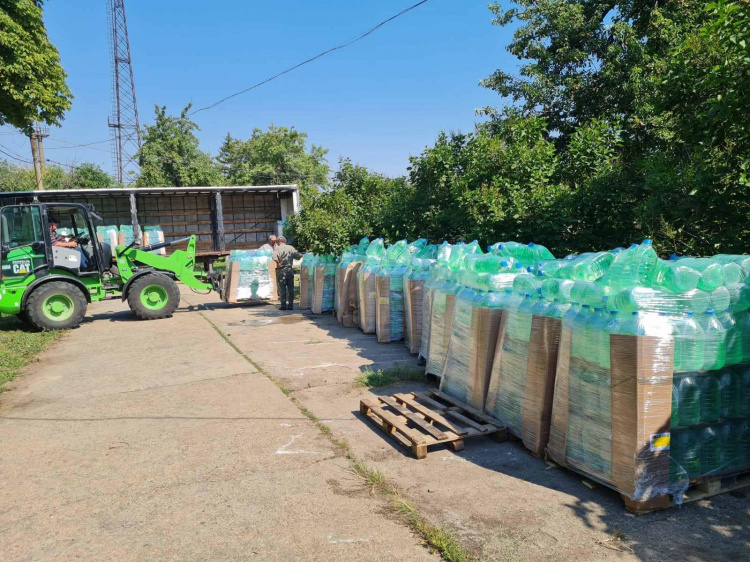 Зеленодольська громада отримала допомогу від Міжнародної гуманітарної організації