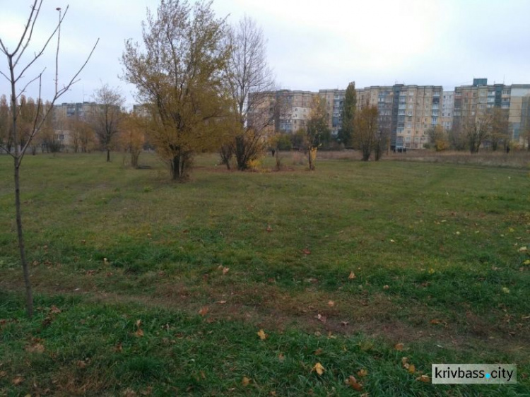 В Кривом Роге планируется благоустройство сквера на Заречном (ФОТО)