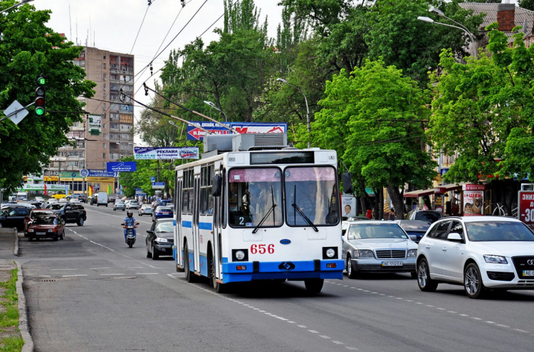 Троллейбусный маршрут №2 в Кривом Роге лишился одного из трёх выпусков