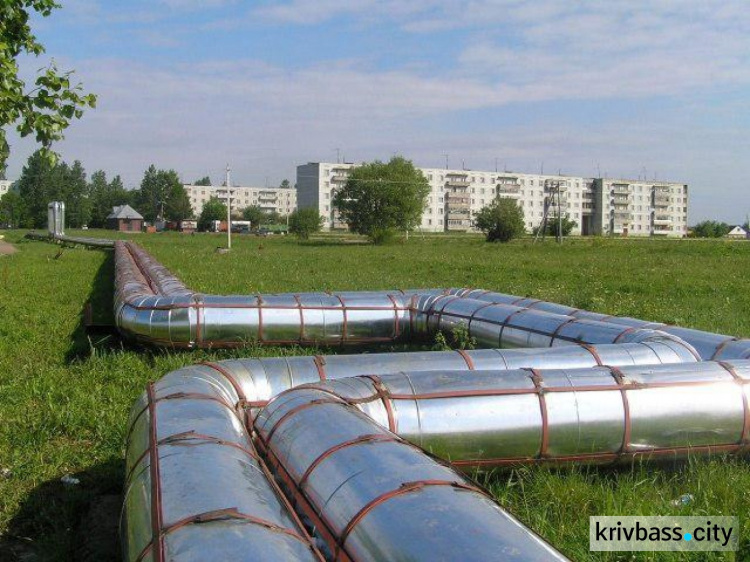 Теплокоммунэнергетики Кривого Рога заново изолировали более полукилометра теплотрасс (ФОТО)