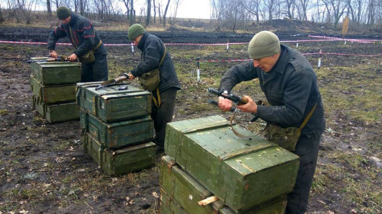 В криворожской 17-й танковой бригаде определили лучший экипаж танка