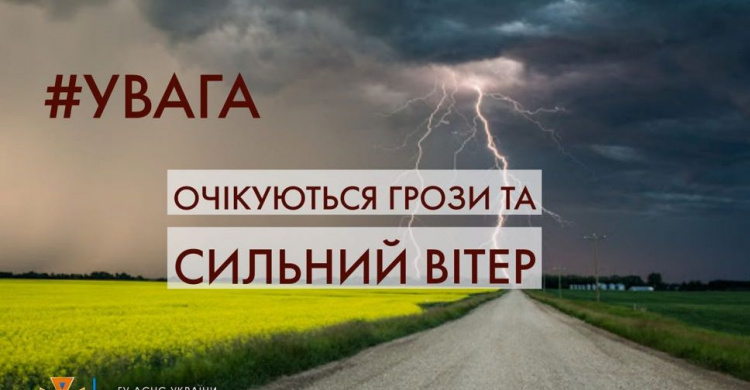 УВАГА! Попередження про небезпечне метеорологічне явище