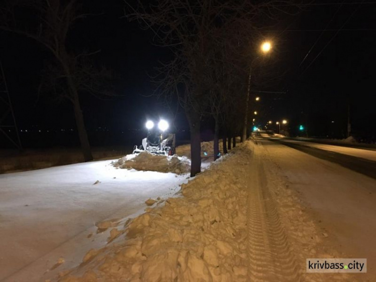 Борьба с непогодой в Кривом Роге: как обстоят дела с расчисткой снега