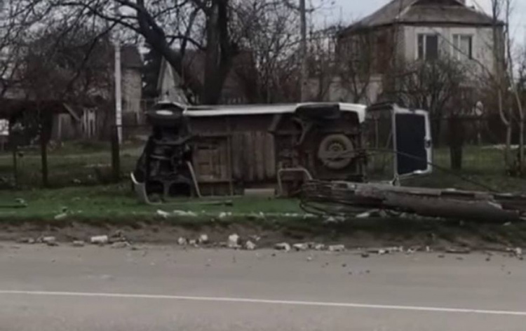 Фото очевидцев происшествия