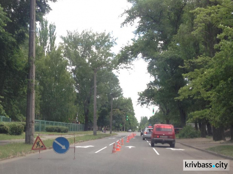 В Кривом Роге сделают свежую дорожную разметку и капитально отремонтируют дороги (ФОТО)